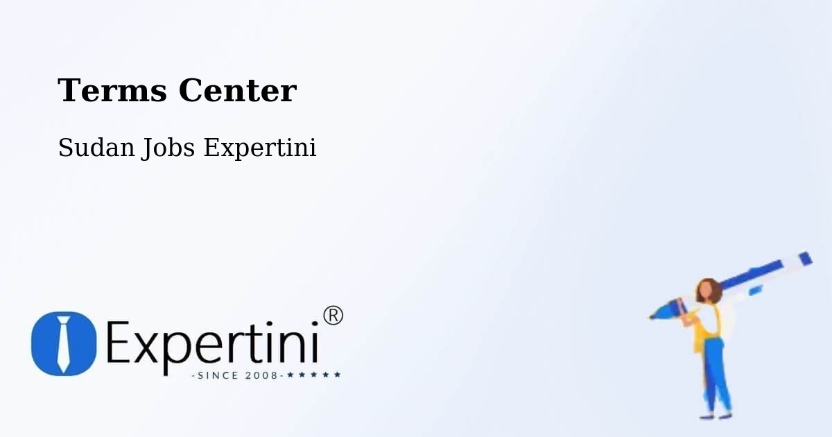 Terms of Service – Ed Damer - Sudan Jobs Expertini